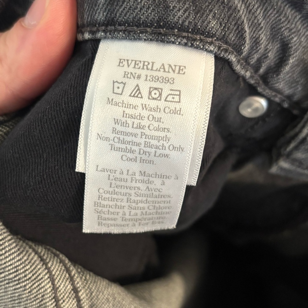EVERLANE The Original Cheeky Jean Organic Cotton NWOT - Picture 6 of 7